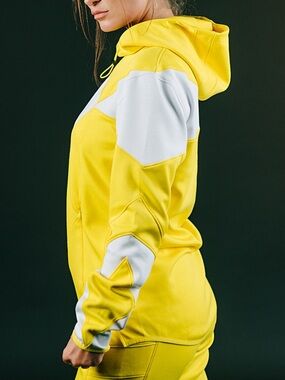 SuperX Yellow Ranger Women’s XS Zip Hoodie